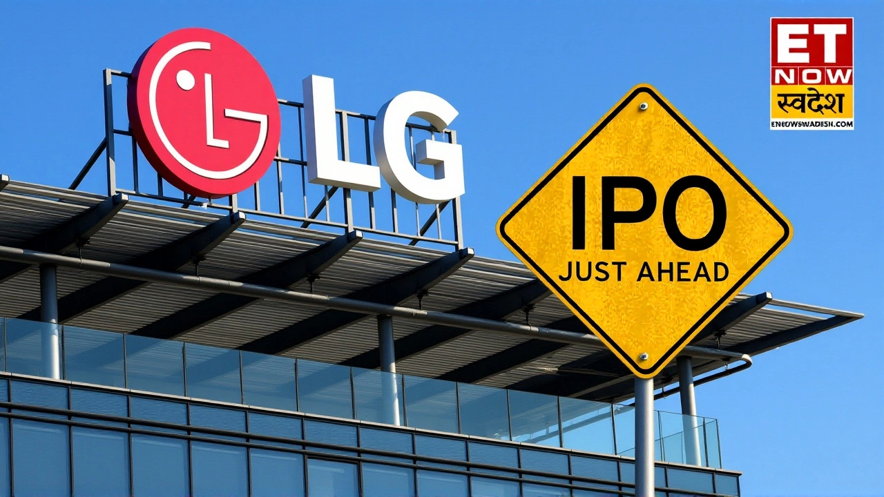 LG इलेक्ट्रॉनिक्स का ₹15,000 करोड़ आईपीओ अक्टूबर 2025 में, 2025 का सबसे बड़ा ऑफर